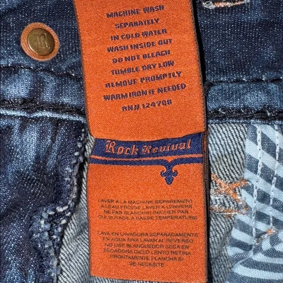 Rock Revival Amy Skinny Jeans with Size 26 💎LIKE NEW! - Picture 16 of 16
